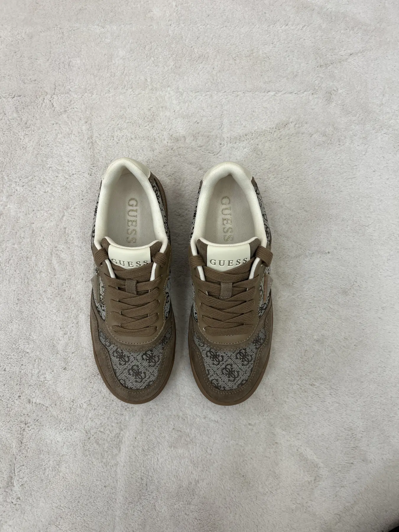Sneakers Guess Miriam taupe - FLJM16 FAL12