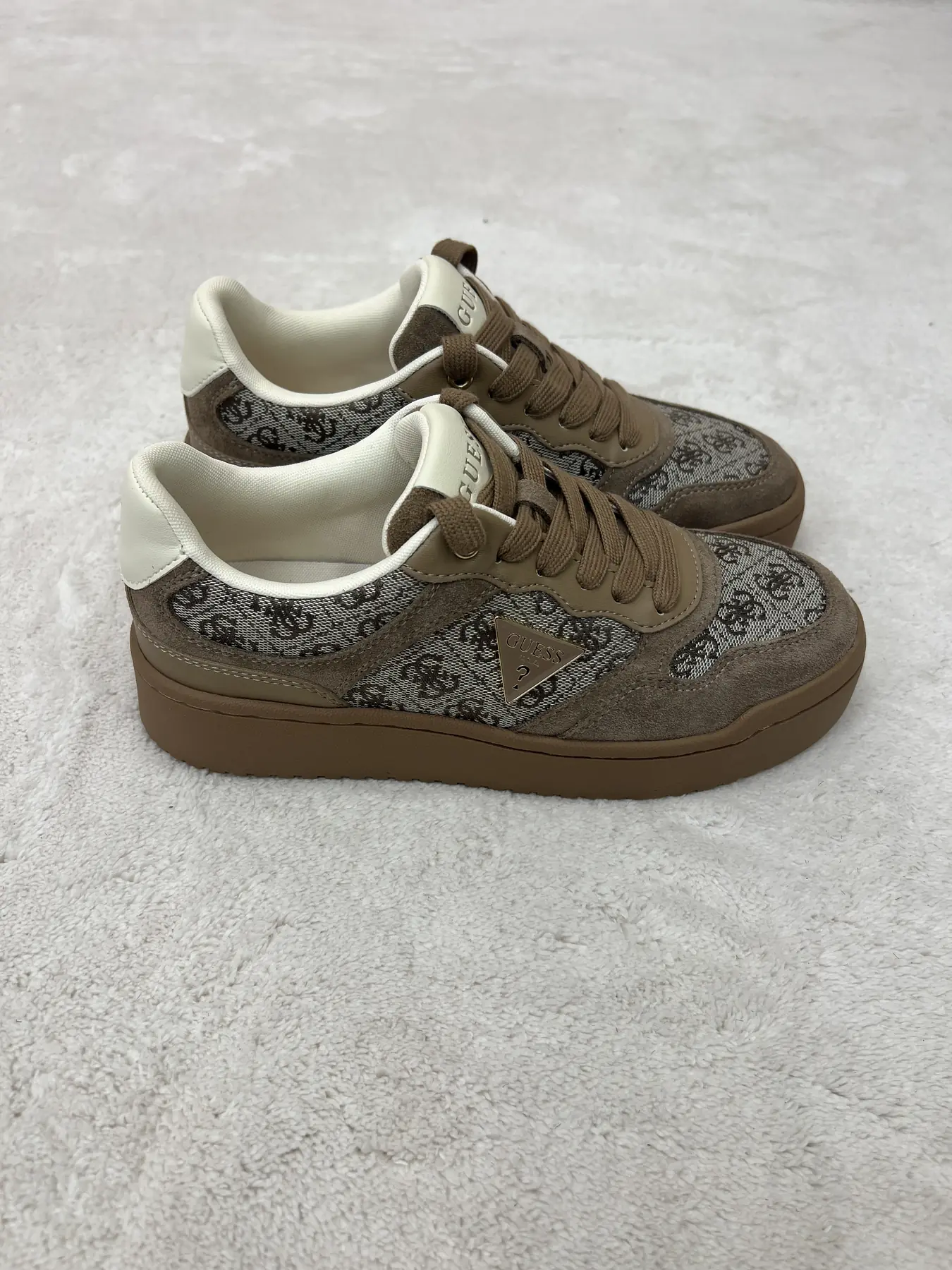 Sneakers Guess Miriam taupe - FLJM16 FAL12