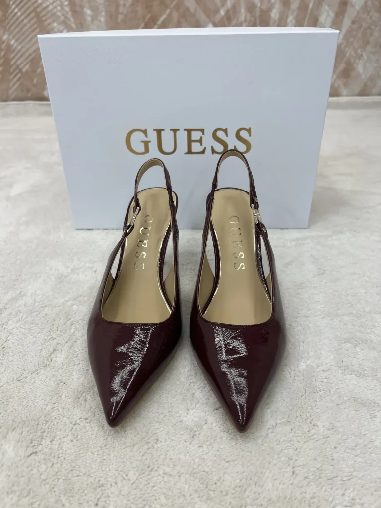 Décolleté Guess Nashily rosso - FLTNAS LEP05
