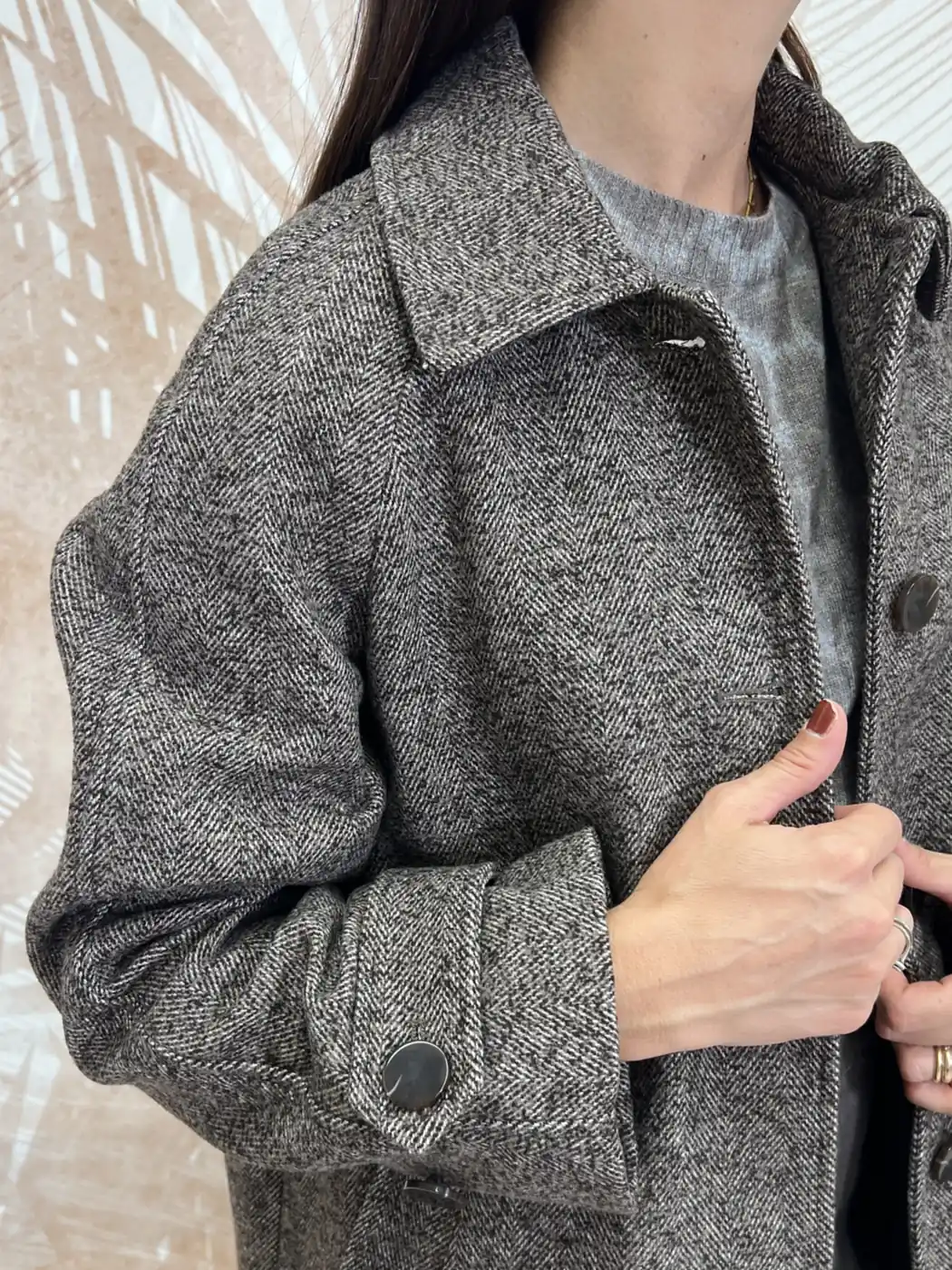 Cappotto JDY Vinga Marrone