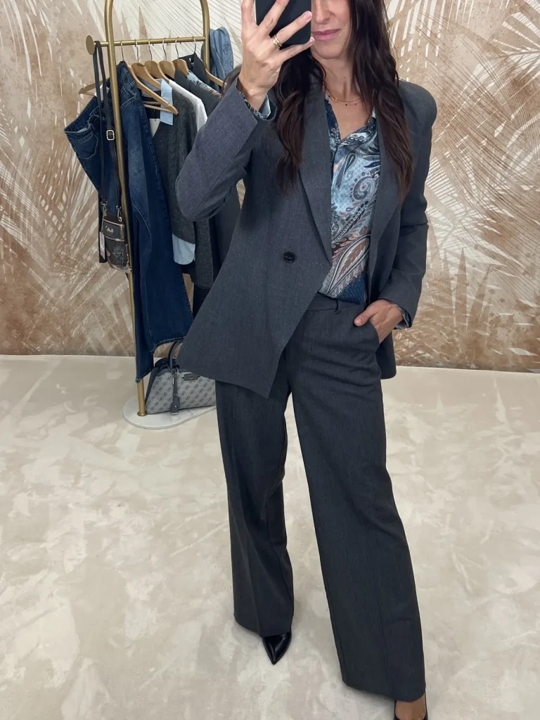 Pantalone JDY Valerie Grigio