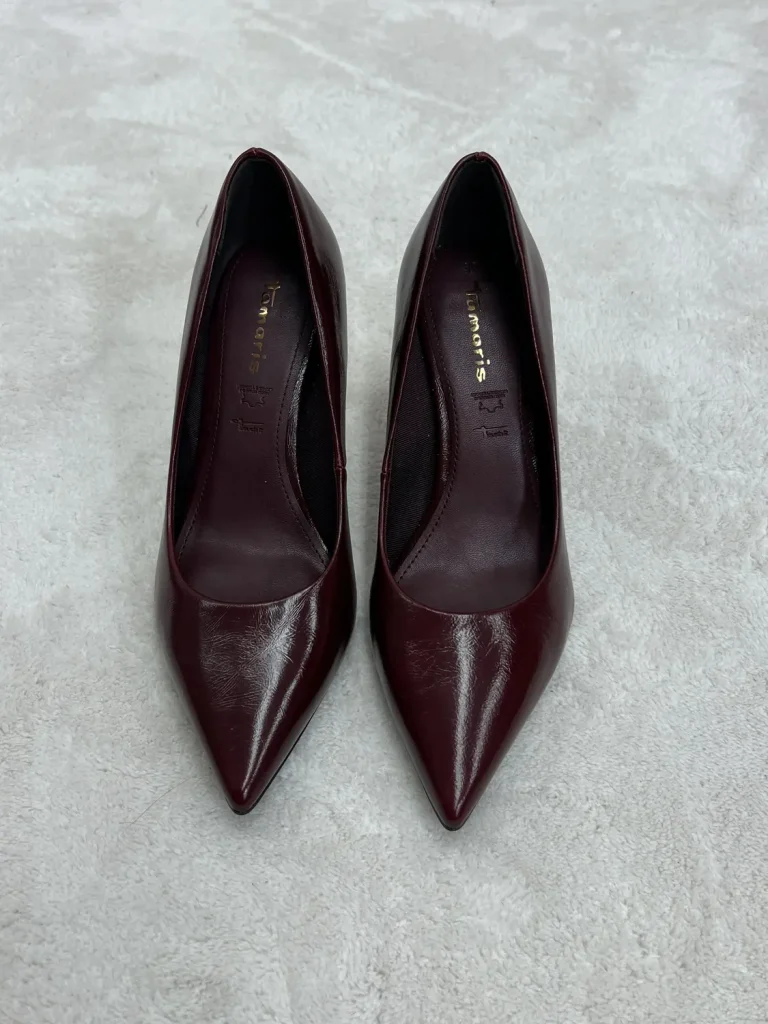 Décolleté Tamaris Vernice Bordeaux