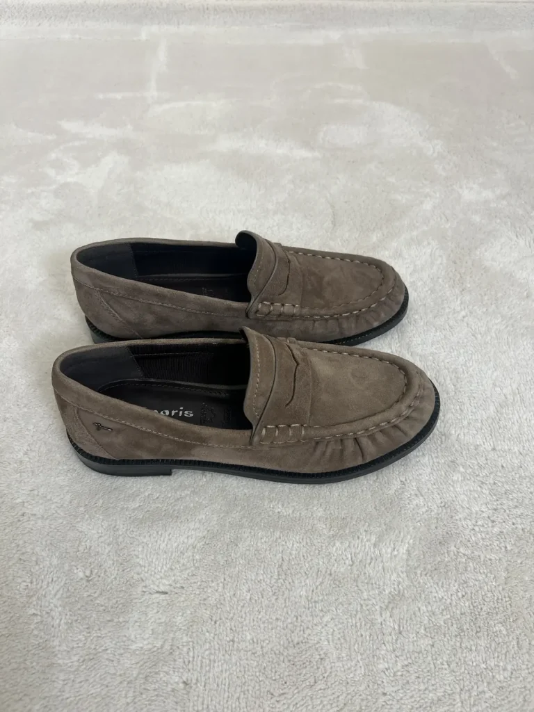 Mocassino Tamaris Scamosciato Taupe