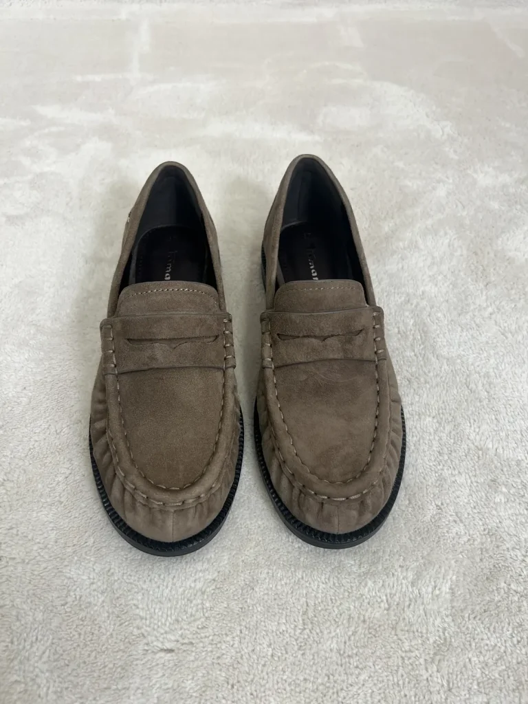Mocassino Tamaris Scamosciato Taupe