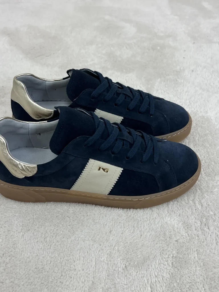 Sneakers Nero Giardini Suede Blu