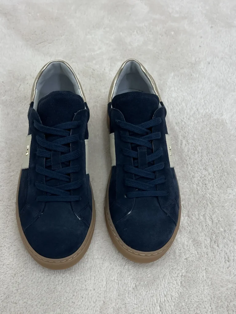 Sneakers Nero Giardini Suede Blu