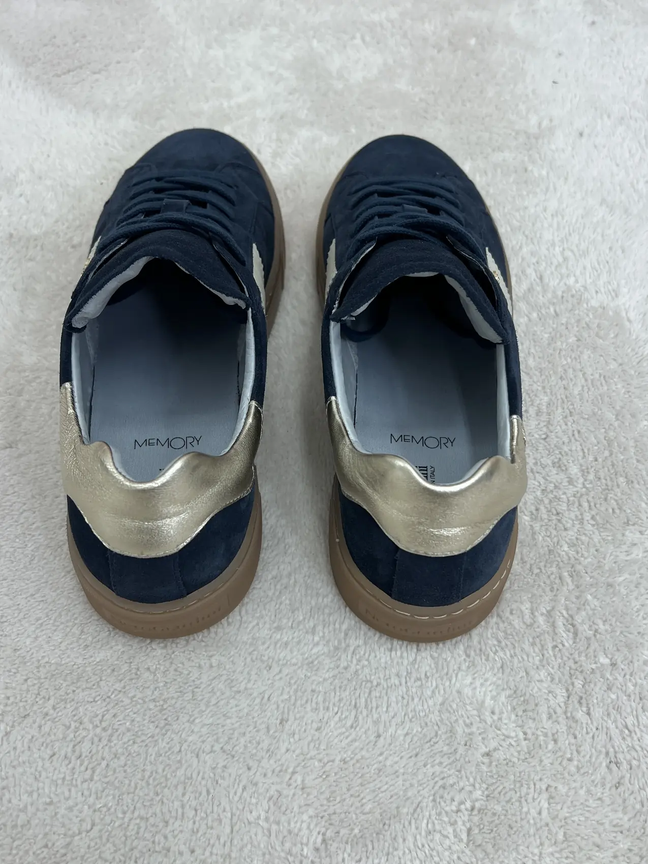 Sneakers Nero Giardini Suede Blu
