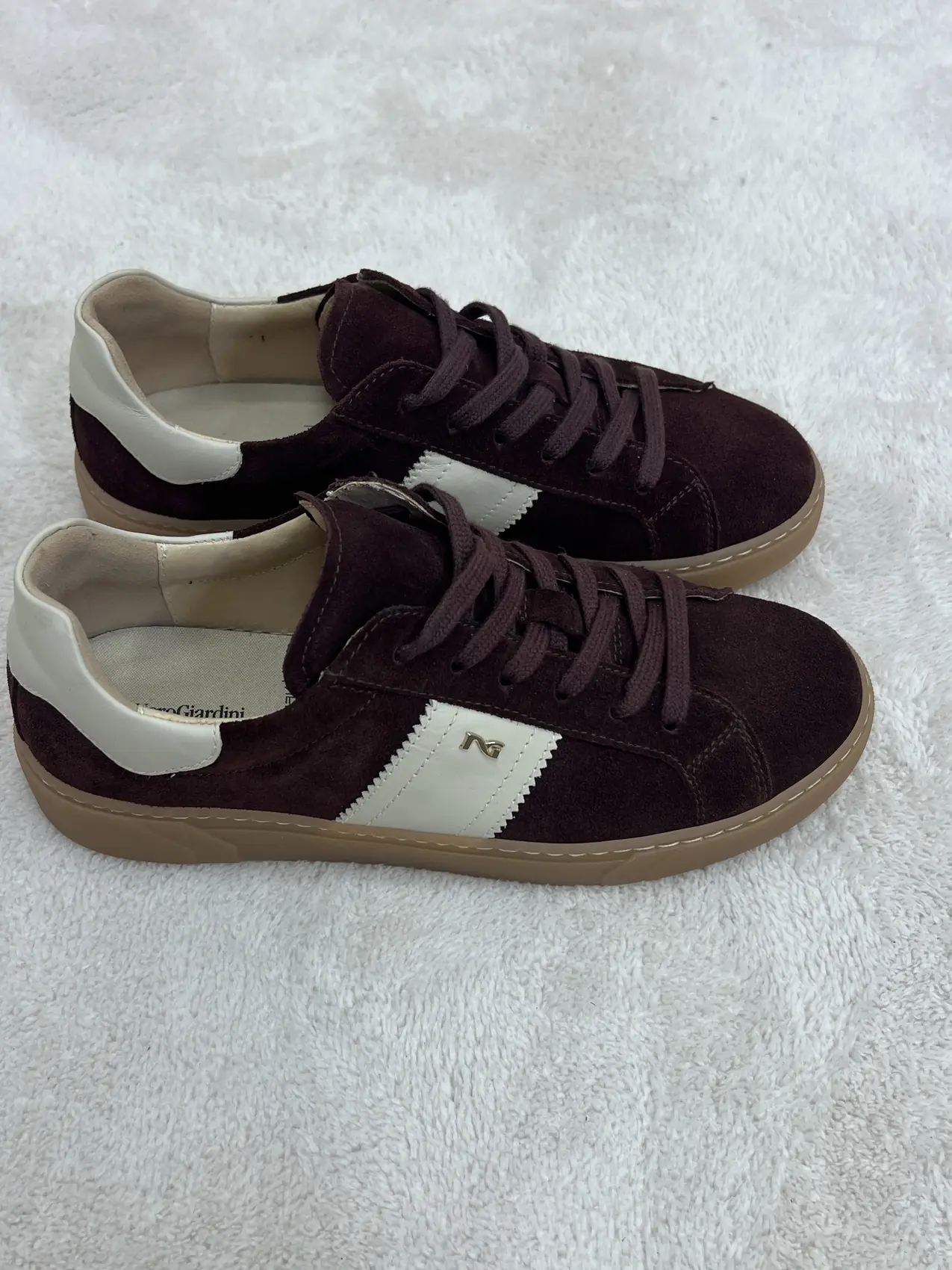 Sneakers Nero Giardini Suede Bordeaux