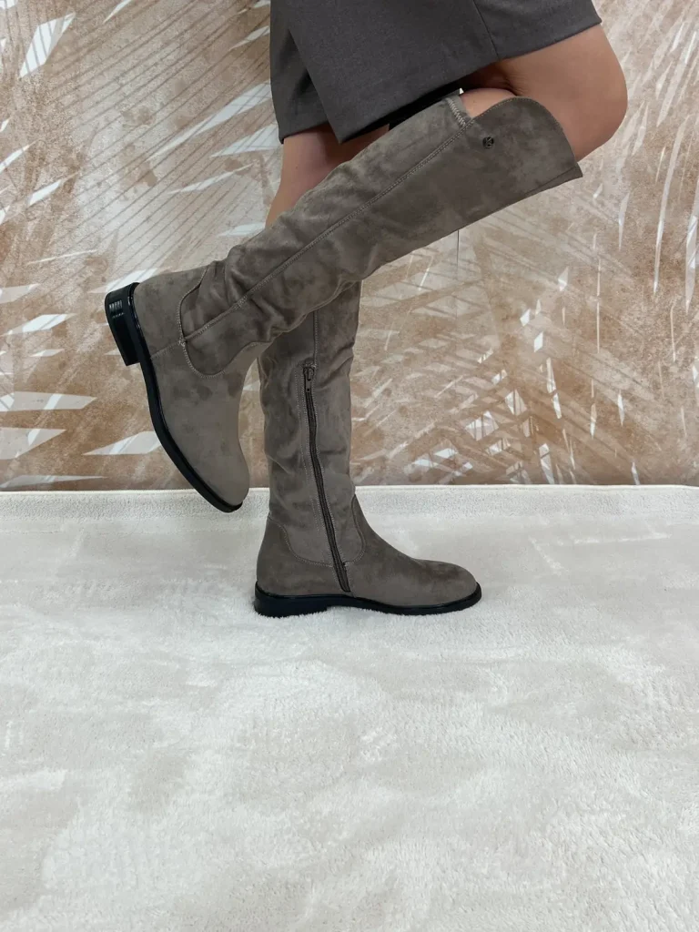 Stivale Keys Scamosciato Taupe