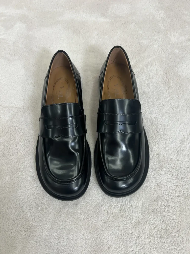 Mocassino VSL Spazzolato Nero