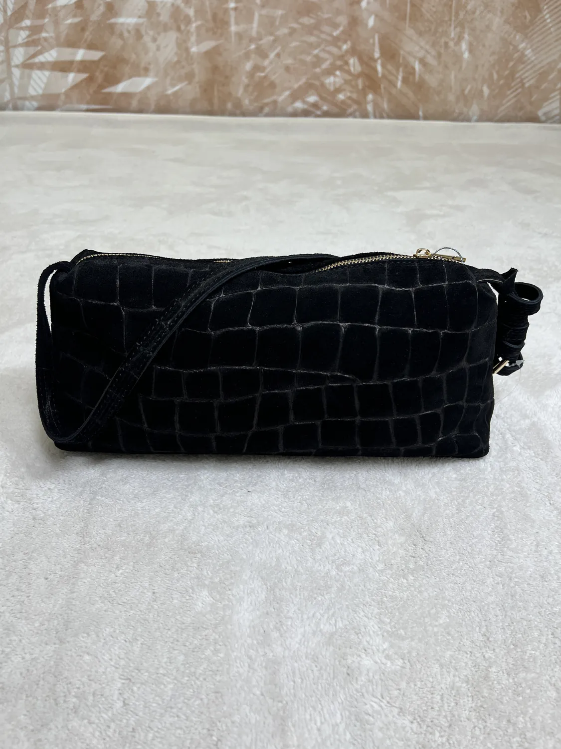 Borsa Made in Italy Cilindrica Nero