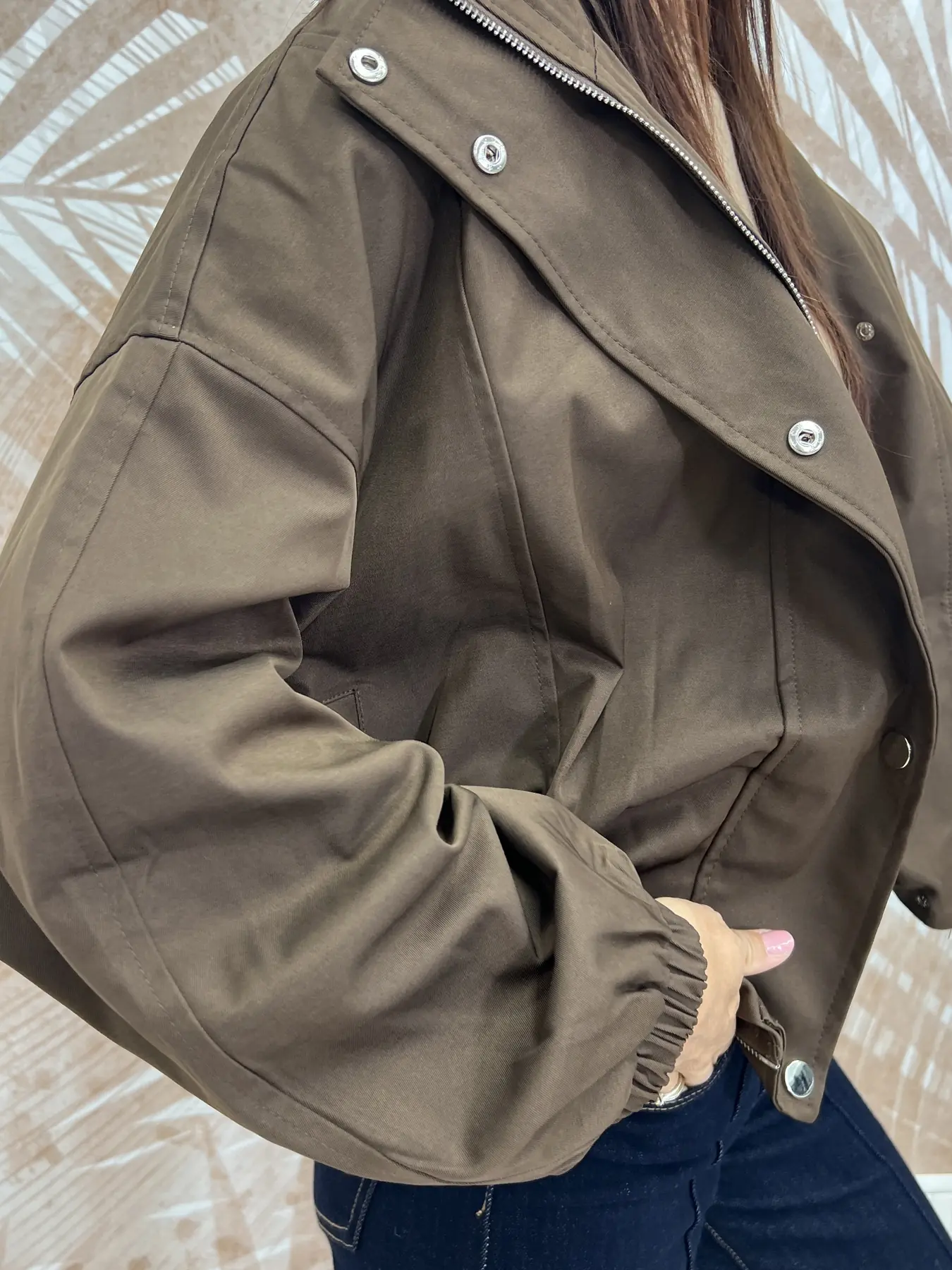 Giacca Mina Orsh Sailor Marrone
