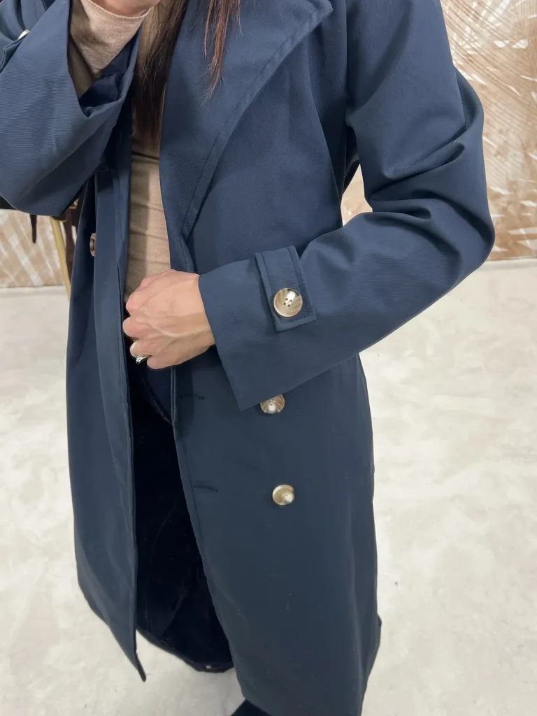 Trench Mina Orsh Blu
