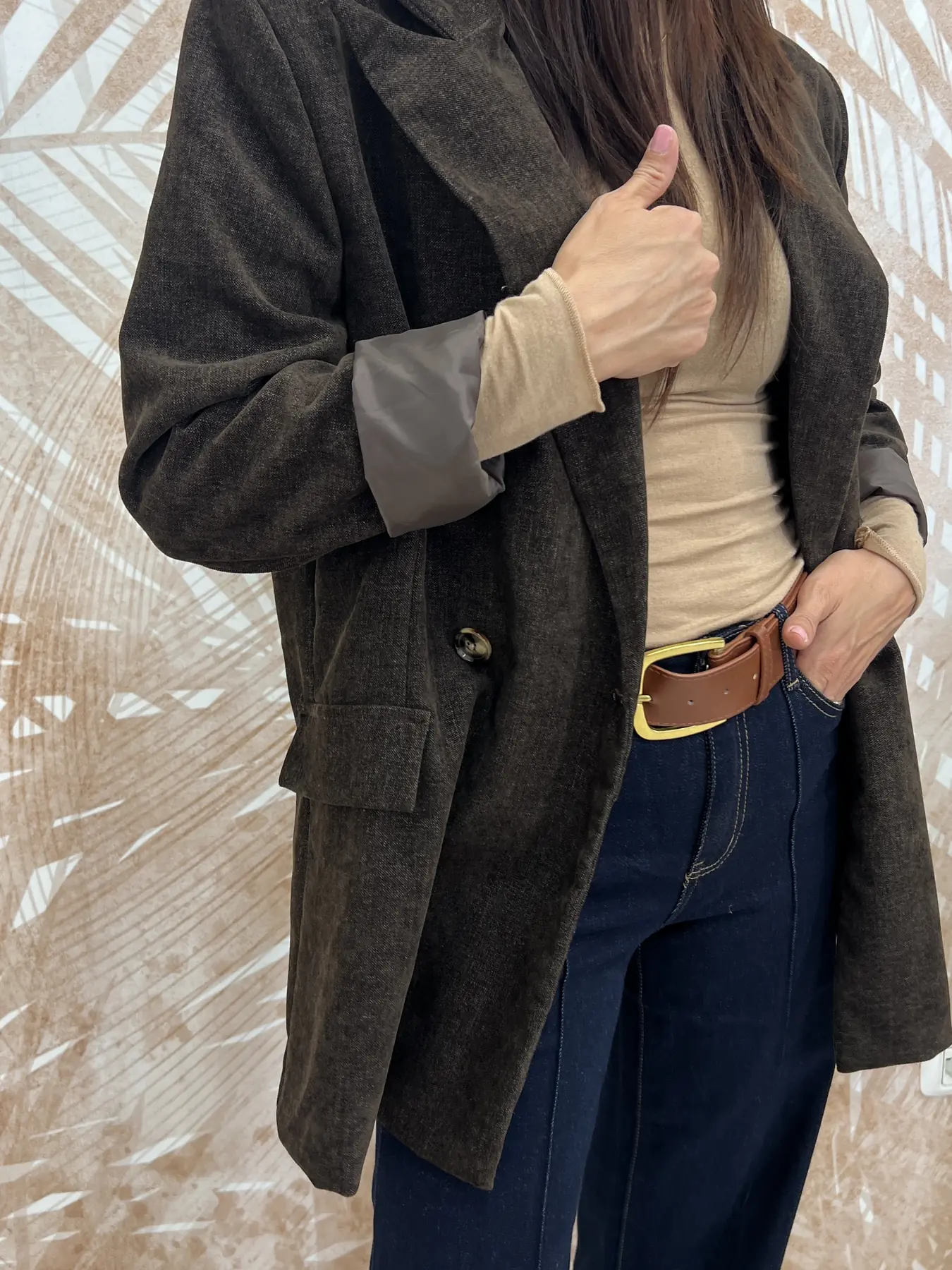 Blazer Mina Orsh Marrone