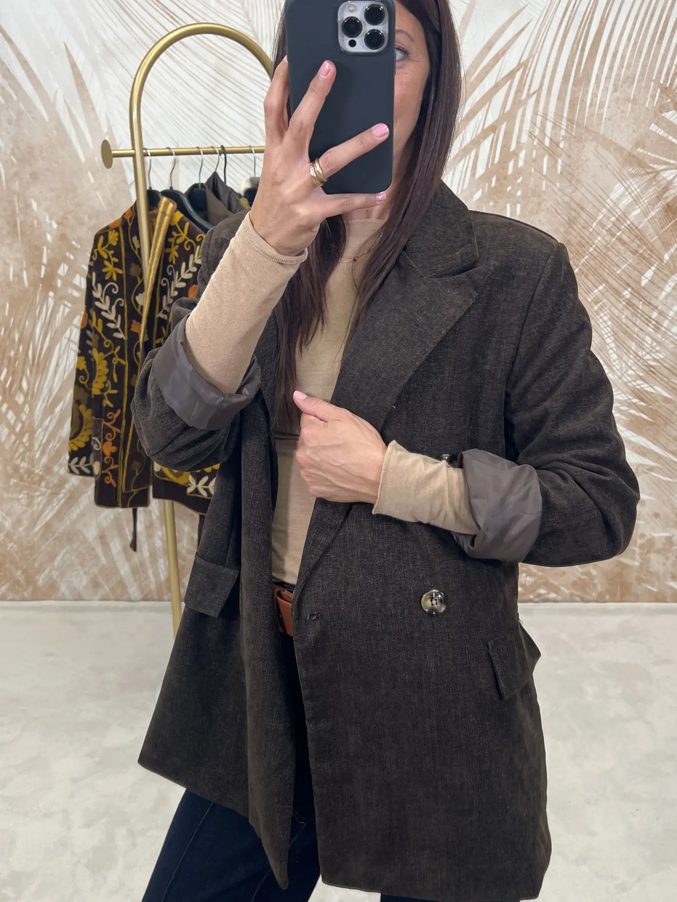 Blazer Mina Orsh Marrone