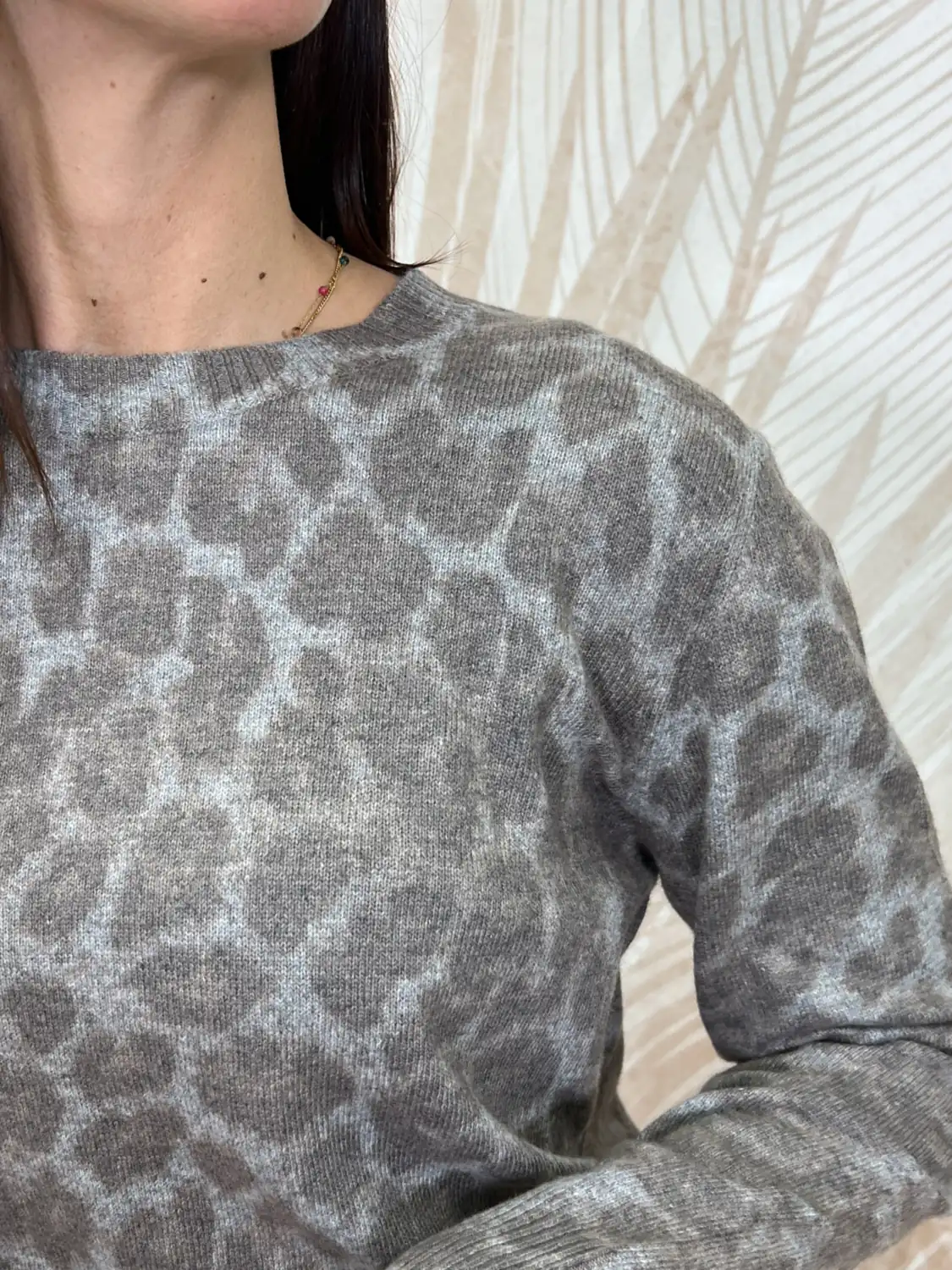 Maglia Susy Mix Maculata Grigio