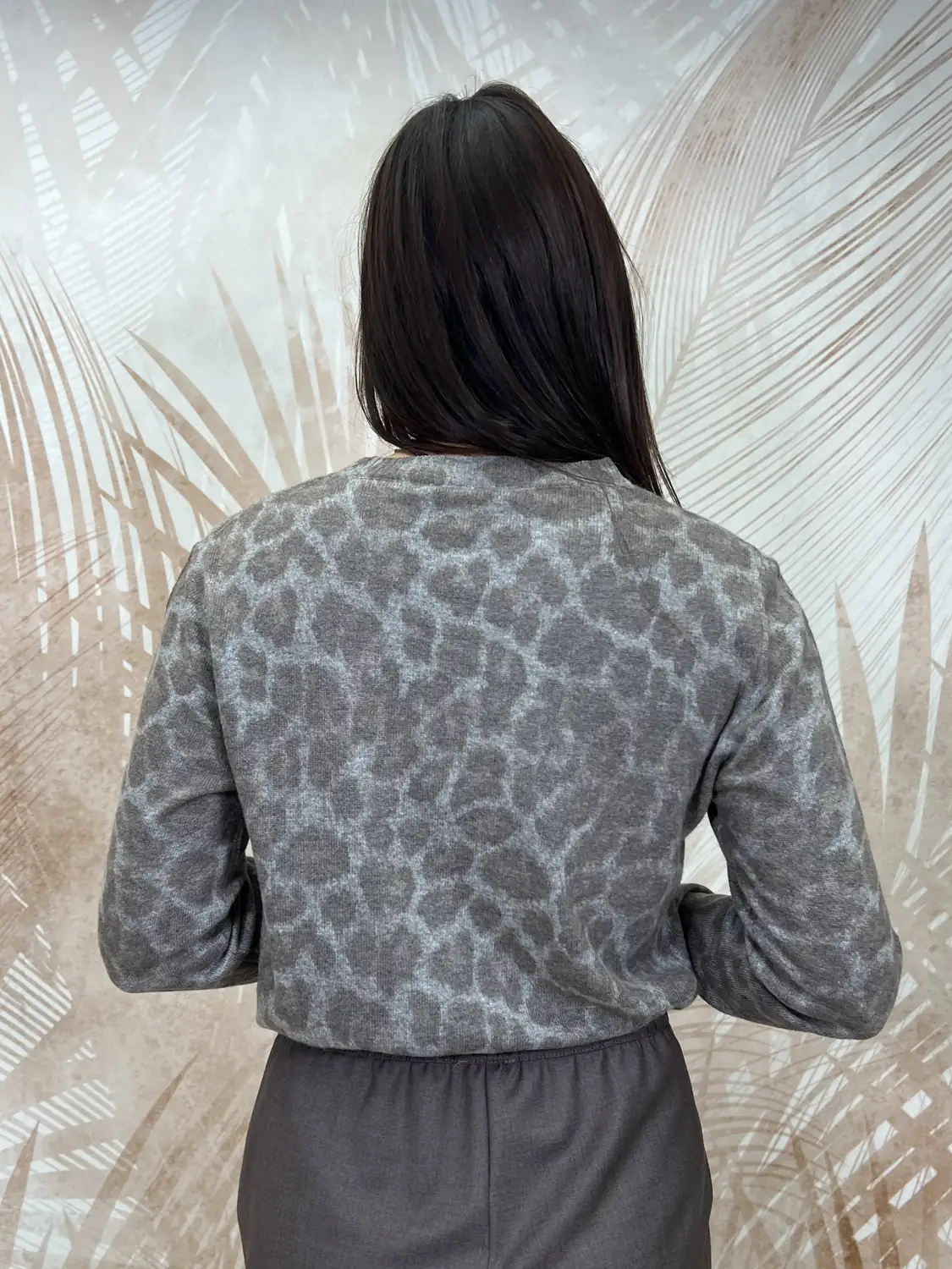 Maglia Susy Mix Maculata Grigio