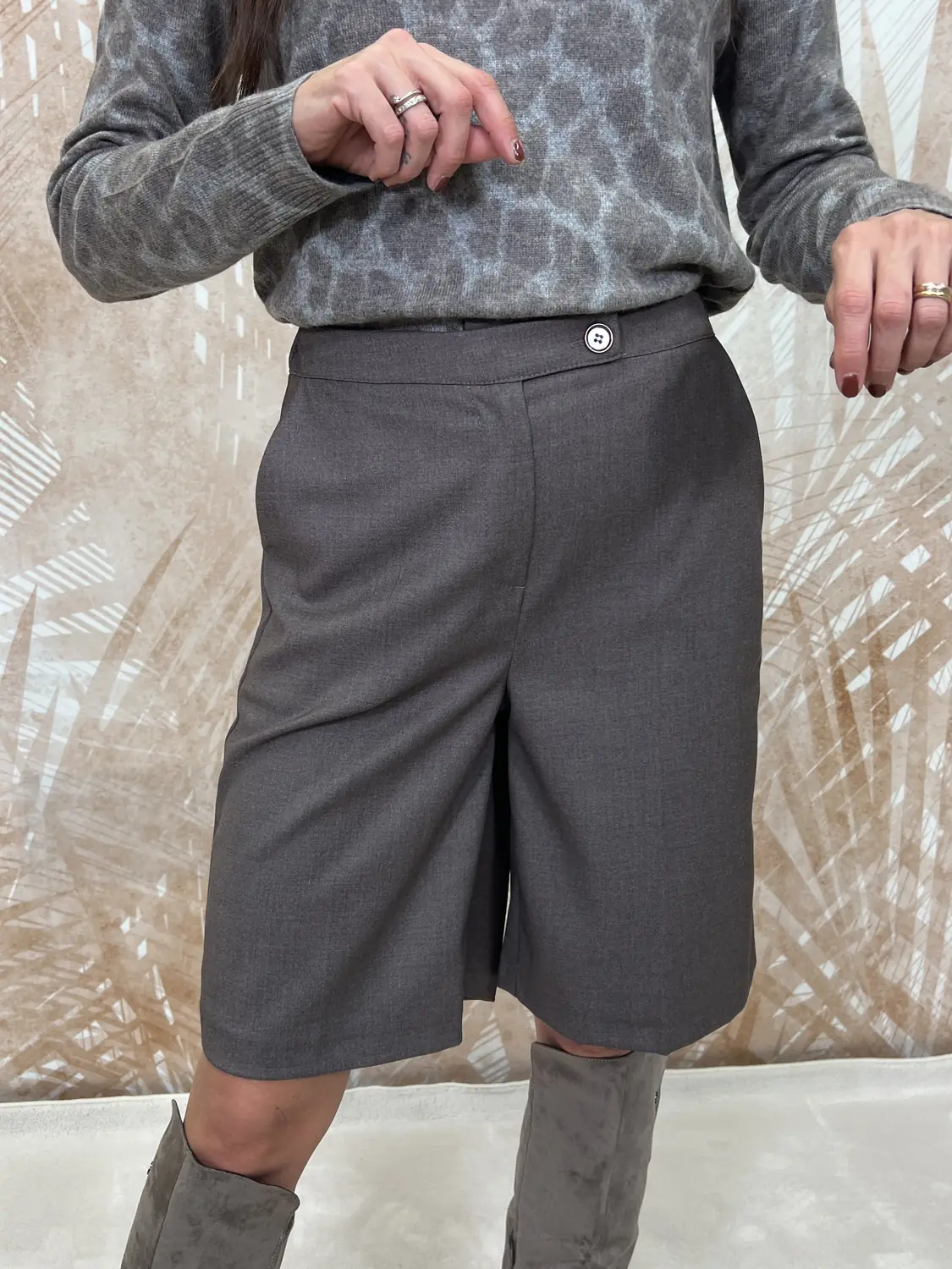 Maglia Susy Mix Maculata Grigio